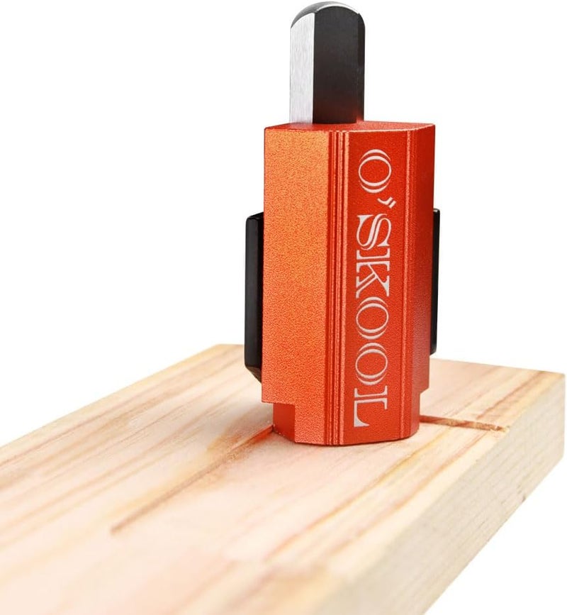 O'SKOOL Corner Chisel, Square Mortise Chisel for cabinet making, Door Hinges, squaring hinge recesses, Framing, and General Woodworking, DAB020 - Image 4